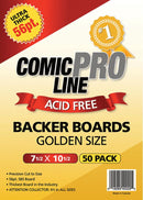 Comic Pro Line Golden 7 1/2" Board 56pt x50
