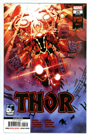 Thor Vol 6 25 2nd Print (2022)