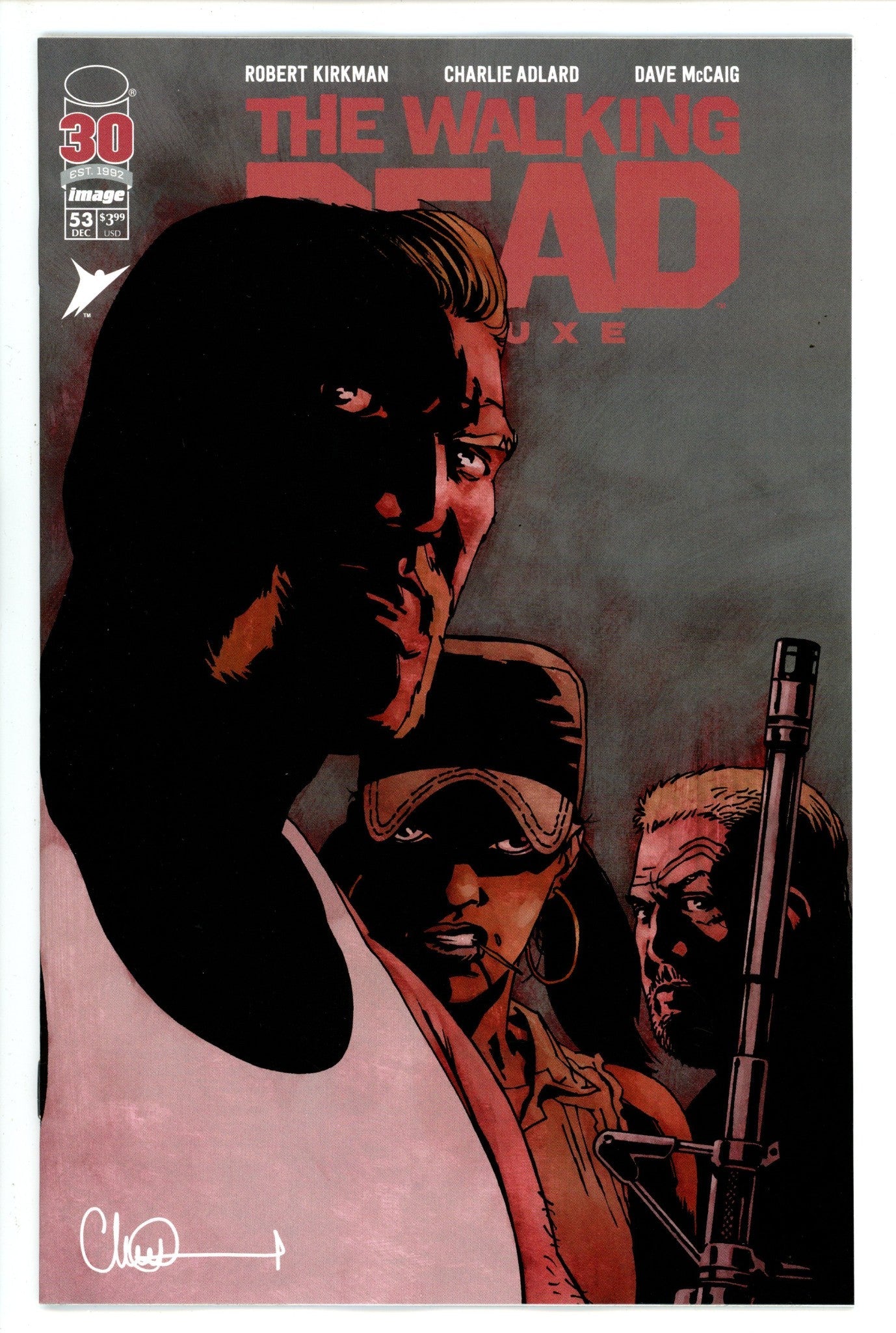 Walking Dead Deluxe 53 Adlard Variant (2022)