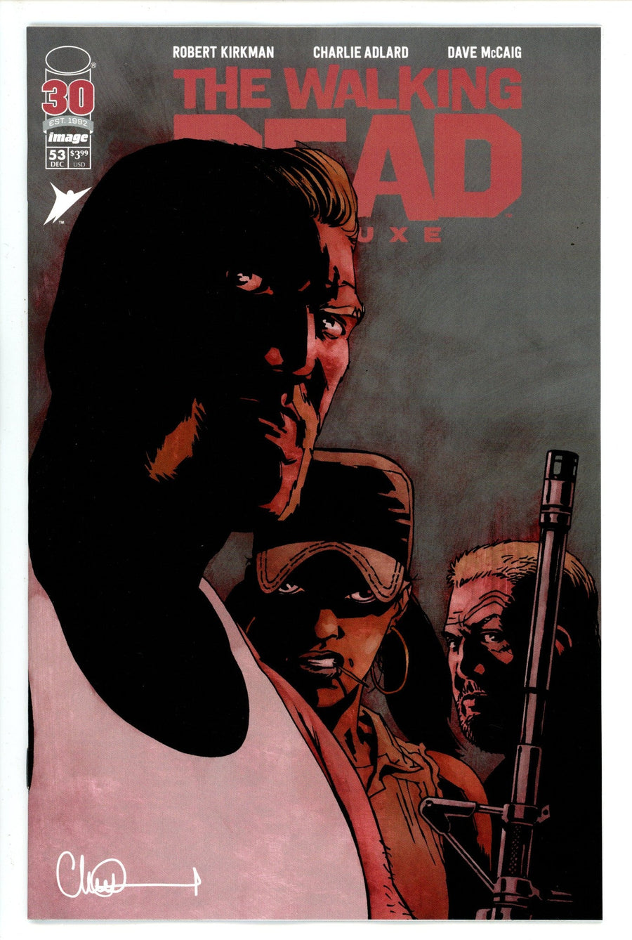 Walking Dead Deluxe 53 Adlard Variant (2022)