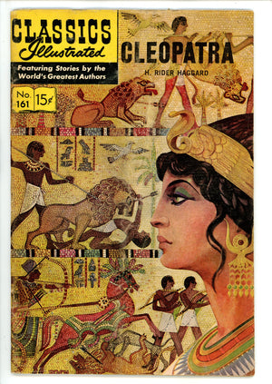 Classics Illustrated Cleopatra 161 HRN 161 GD/VG