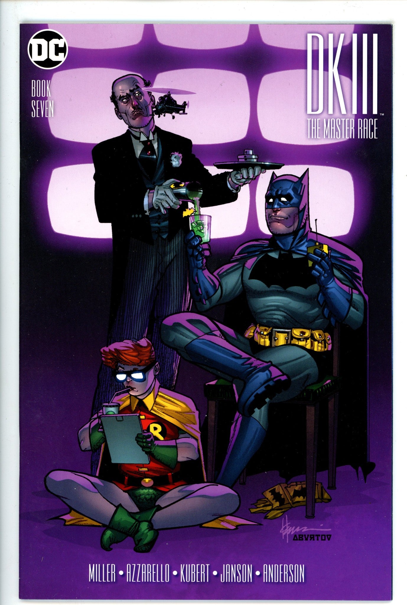 Dark Knight III: The Master Race 7 Chaykin Variant NM