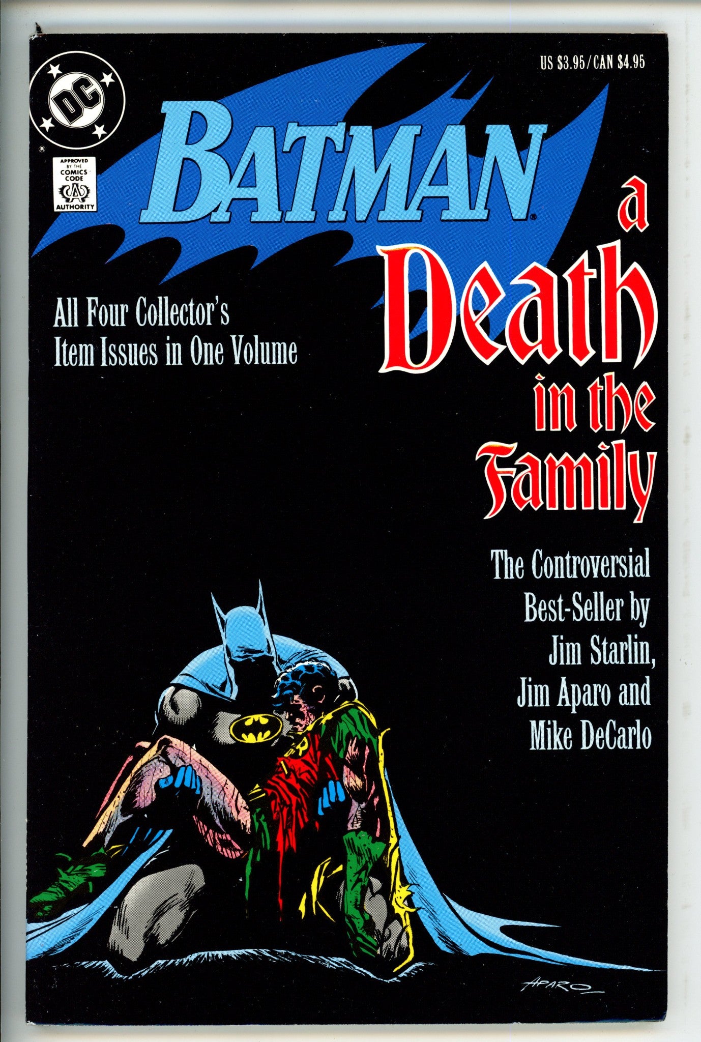 Batman Vol 1 Death In The Family 1st Print TPB