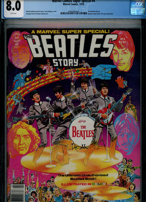 Marvel Comics Super Special 4 CGC 8.0 (1978)