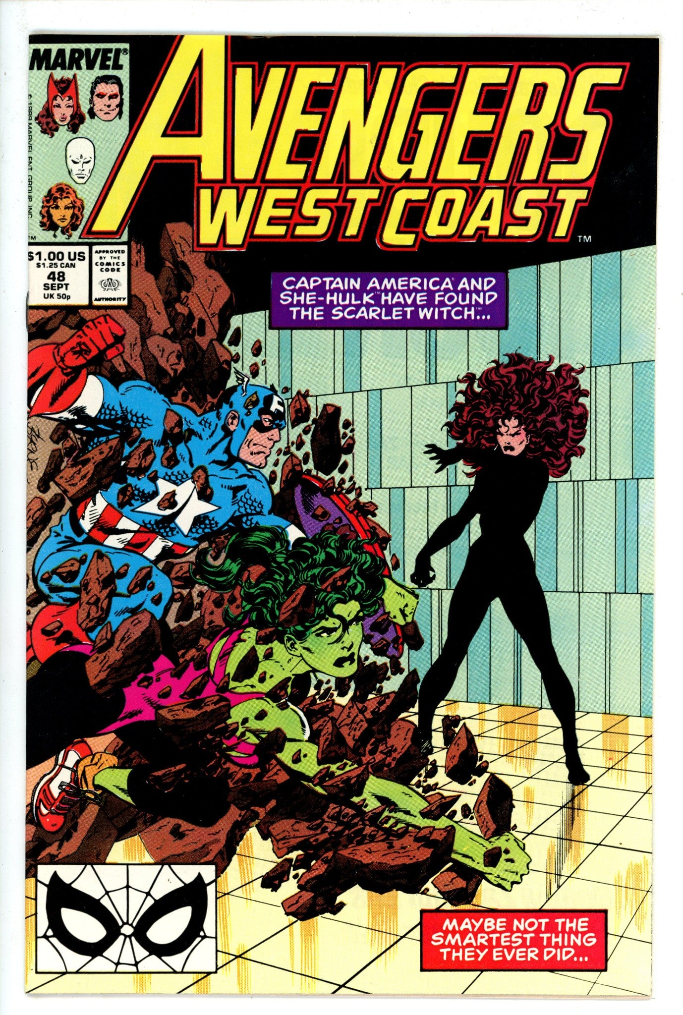 Avengers West Coast Vol 2 48