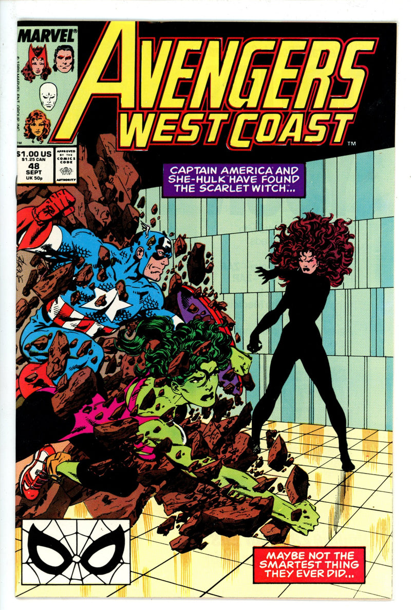 Avengers West Coast Vol 2 48