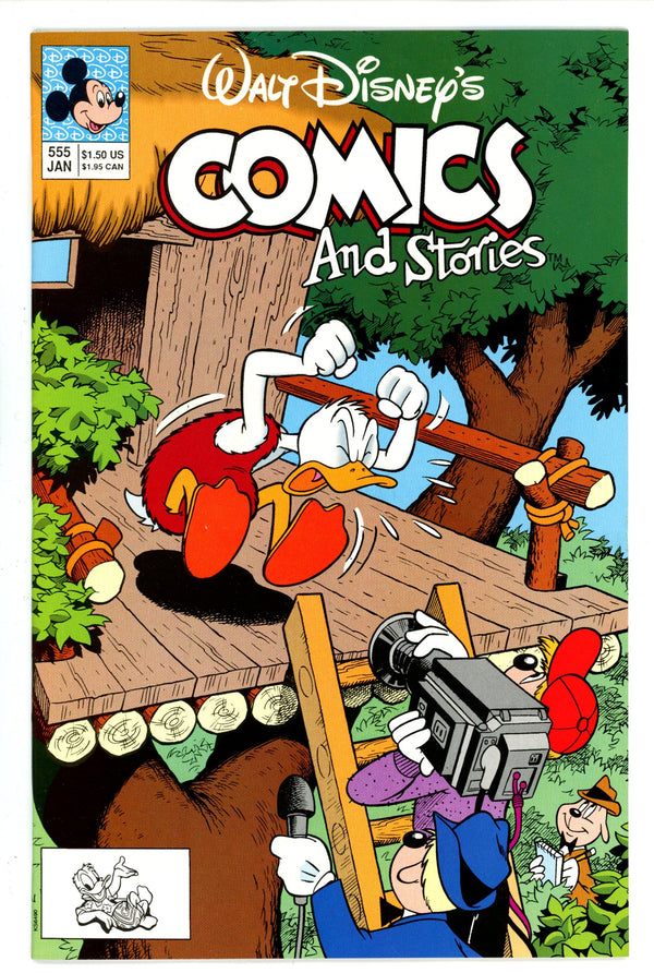 Walt Disney's Comics and Stories 555