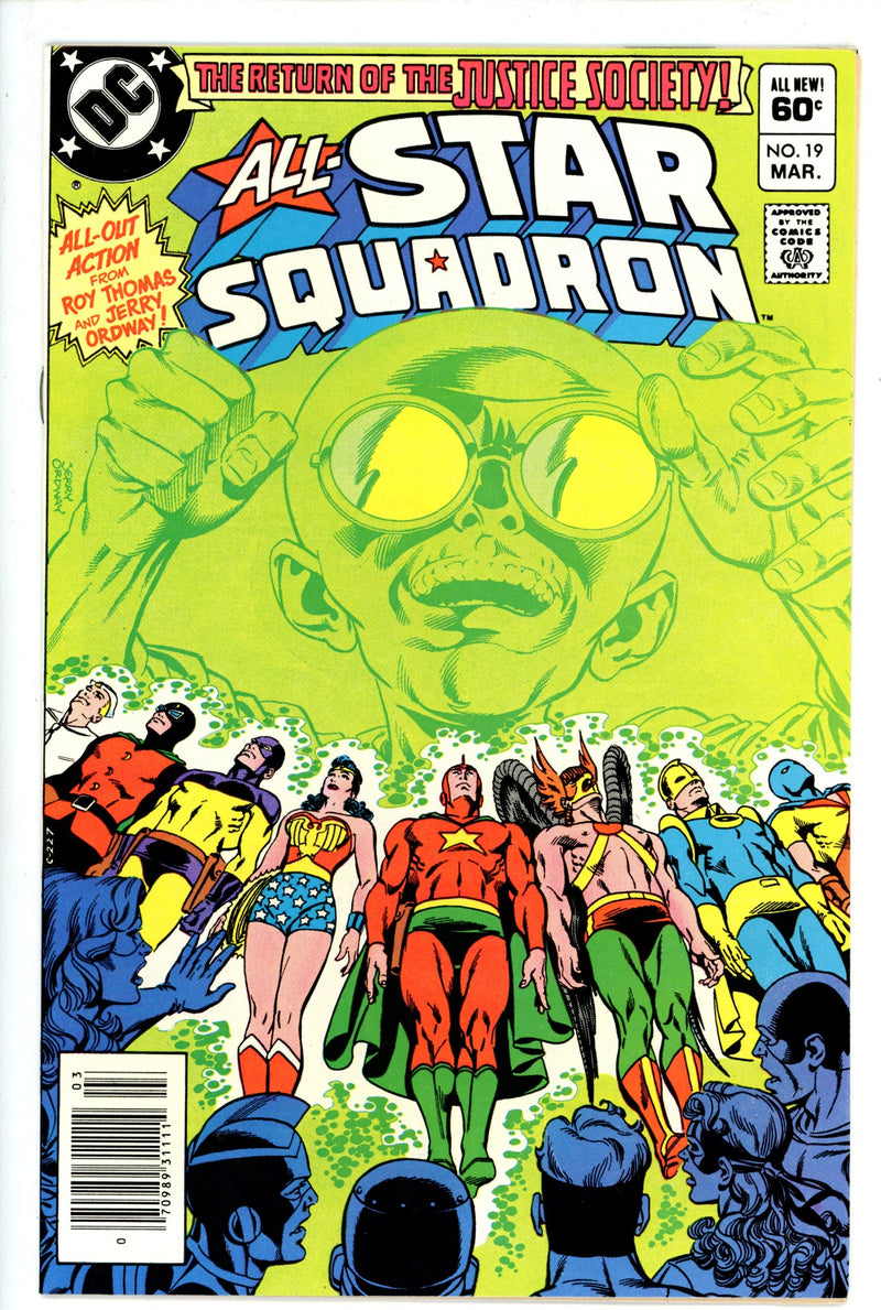 All-Star Squadron 19 Newsstand