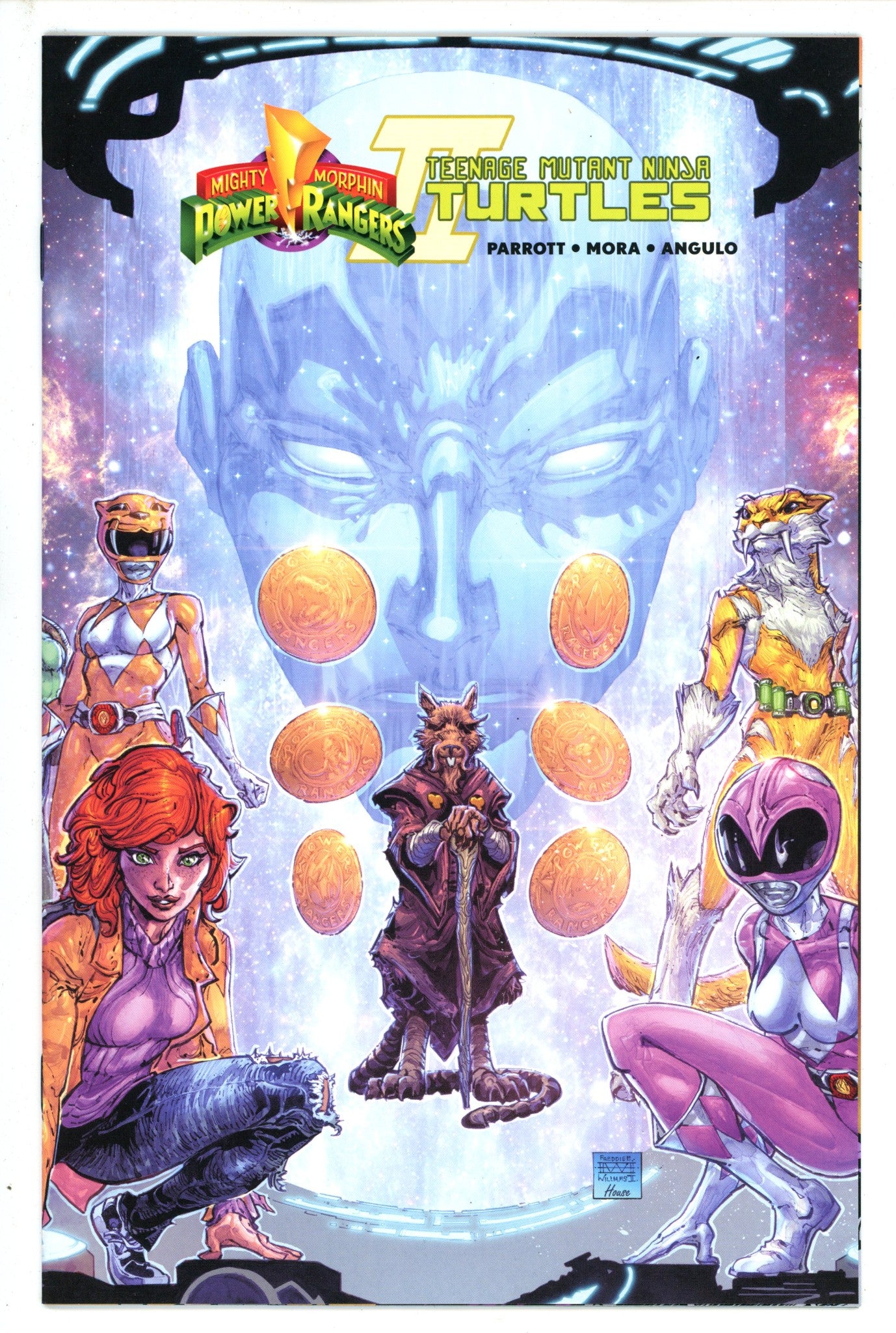 Mighty Morphin Power Rangers / Teenage Mutant Ninja Turtles II 3 Ii Exclusive Variant (2023)