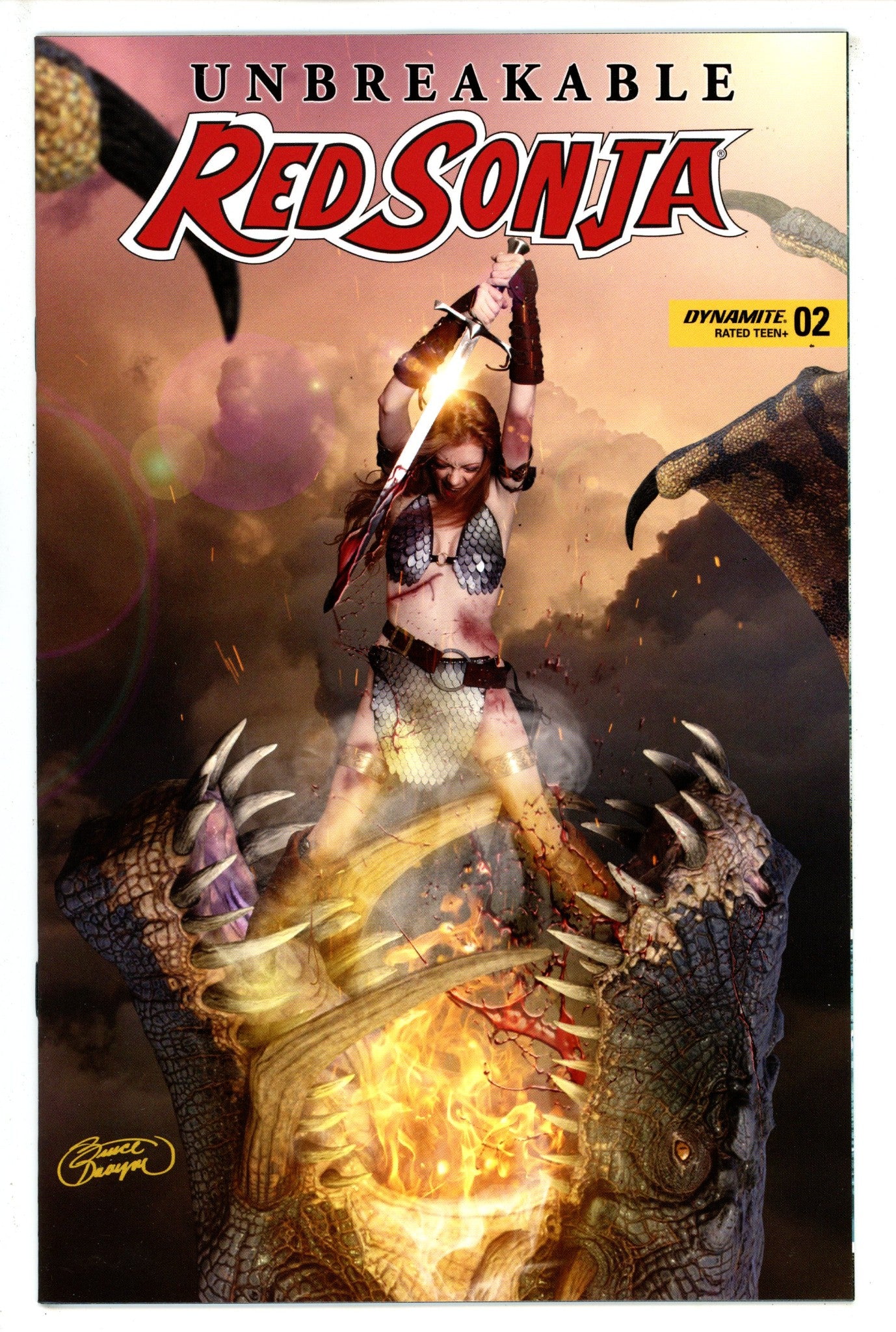 Unbreakable Red Sonja 2 Moore Variant (2022)