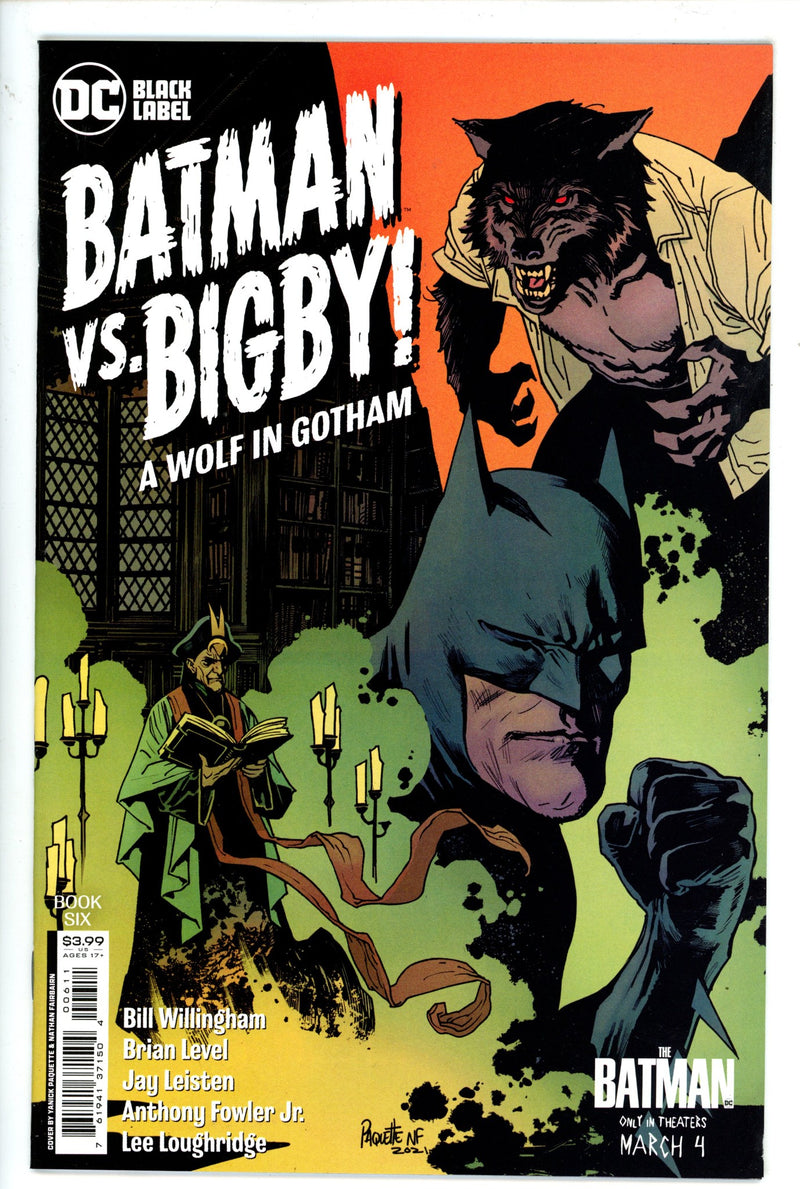 Batman vs Bigby a Wolf in Gotham 6 (2022)