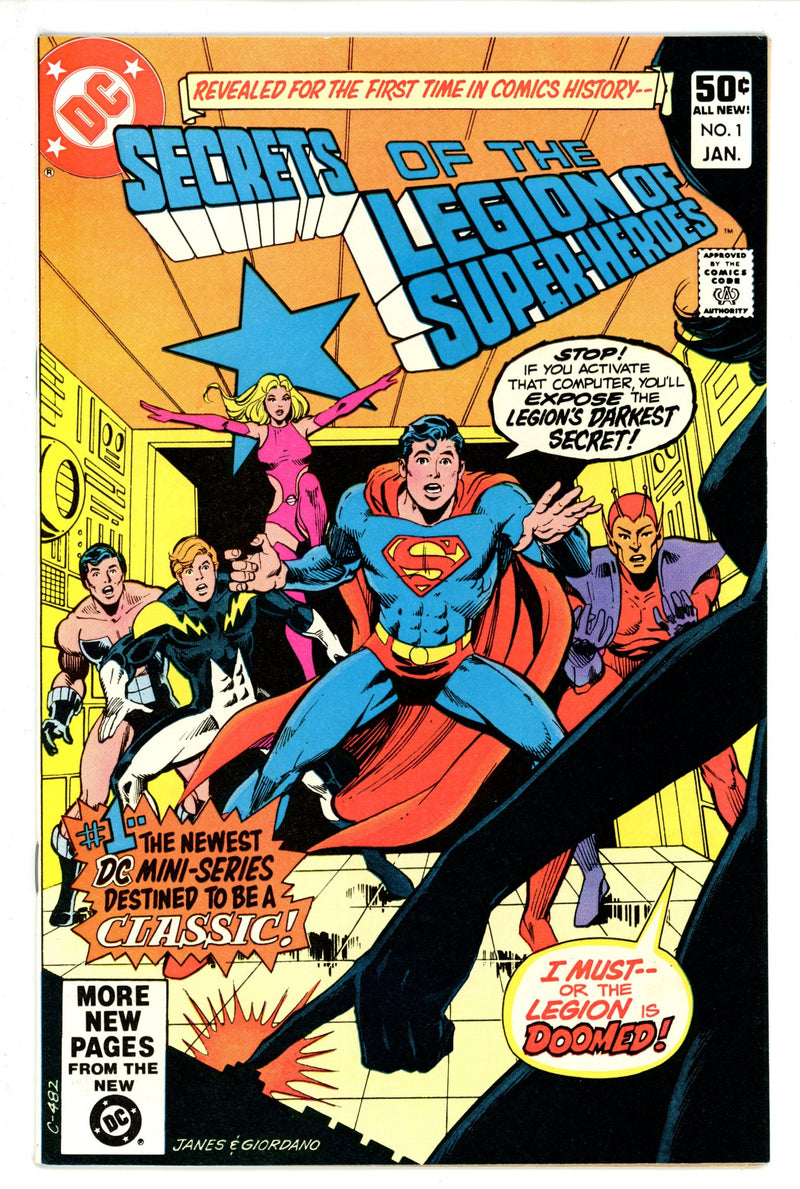 Secrets of the Legion of Super-Heroes 1 (1980)