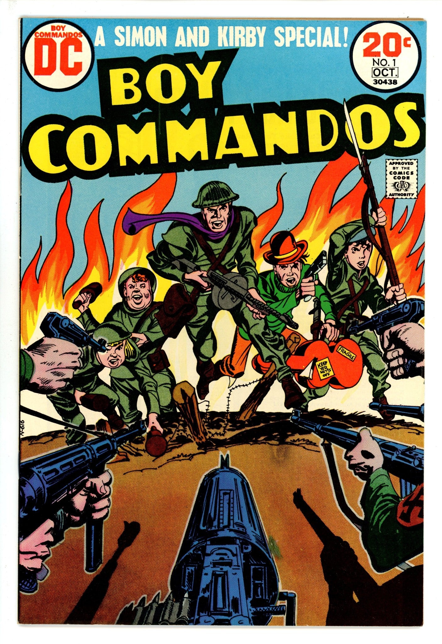 Boy Commandos Vol 2 1 VF/NM (1973)