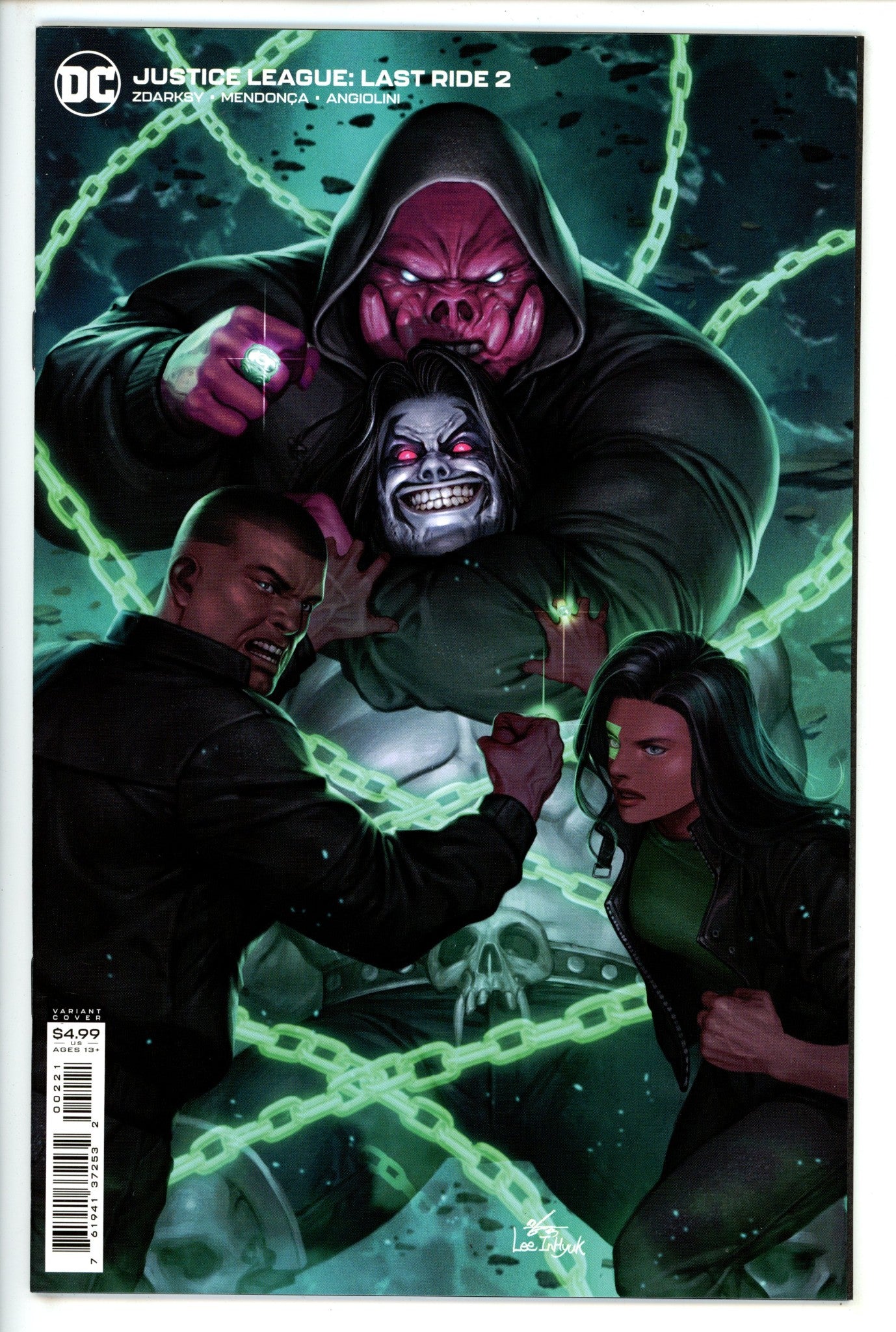 Justice League: Last Ride 2 Lee Variant