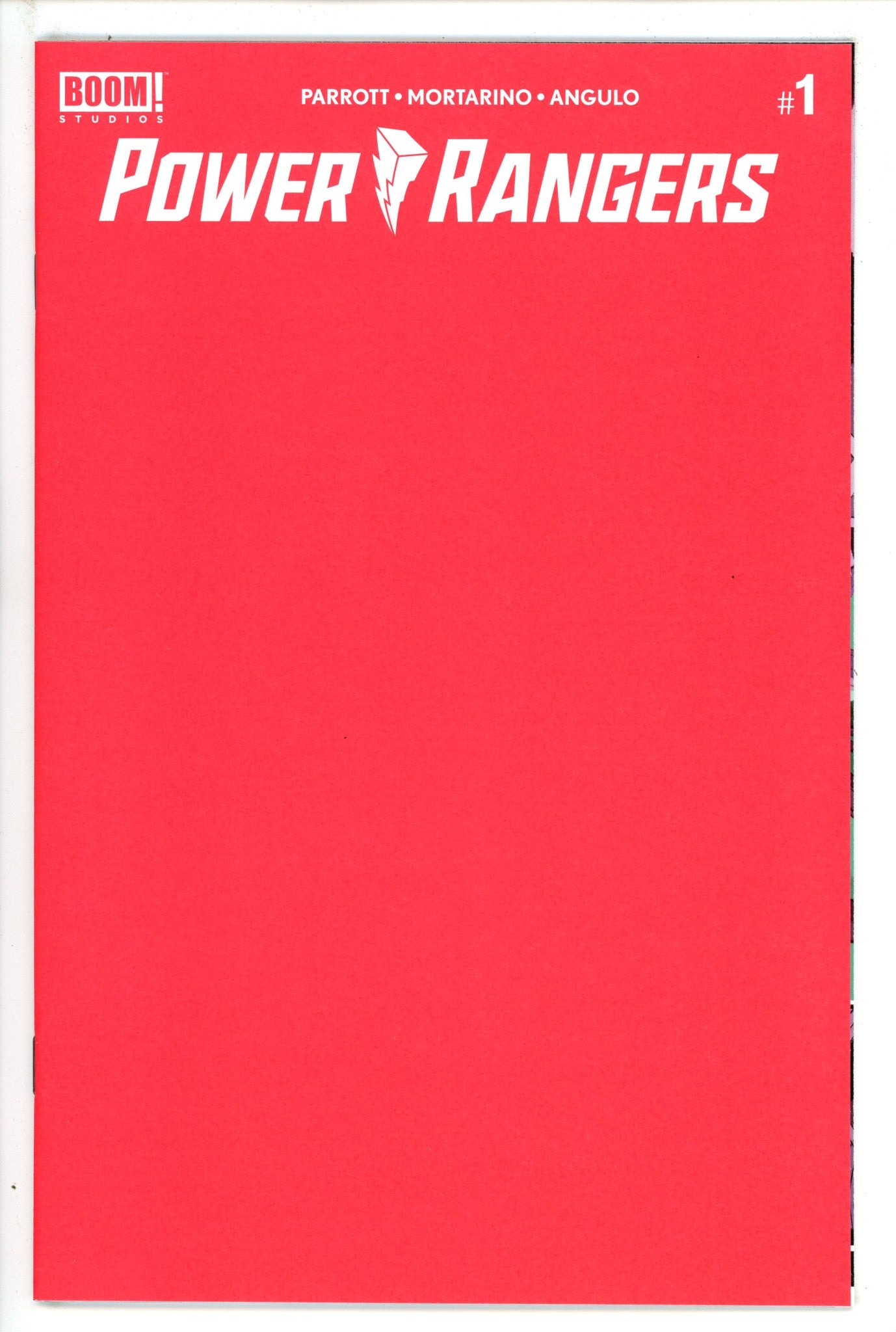 Power Rangers 1 Red Blank Variant (2020)