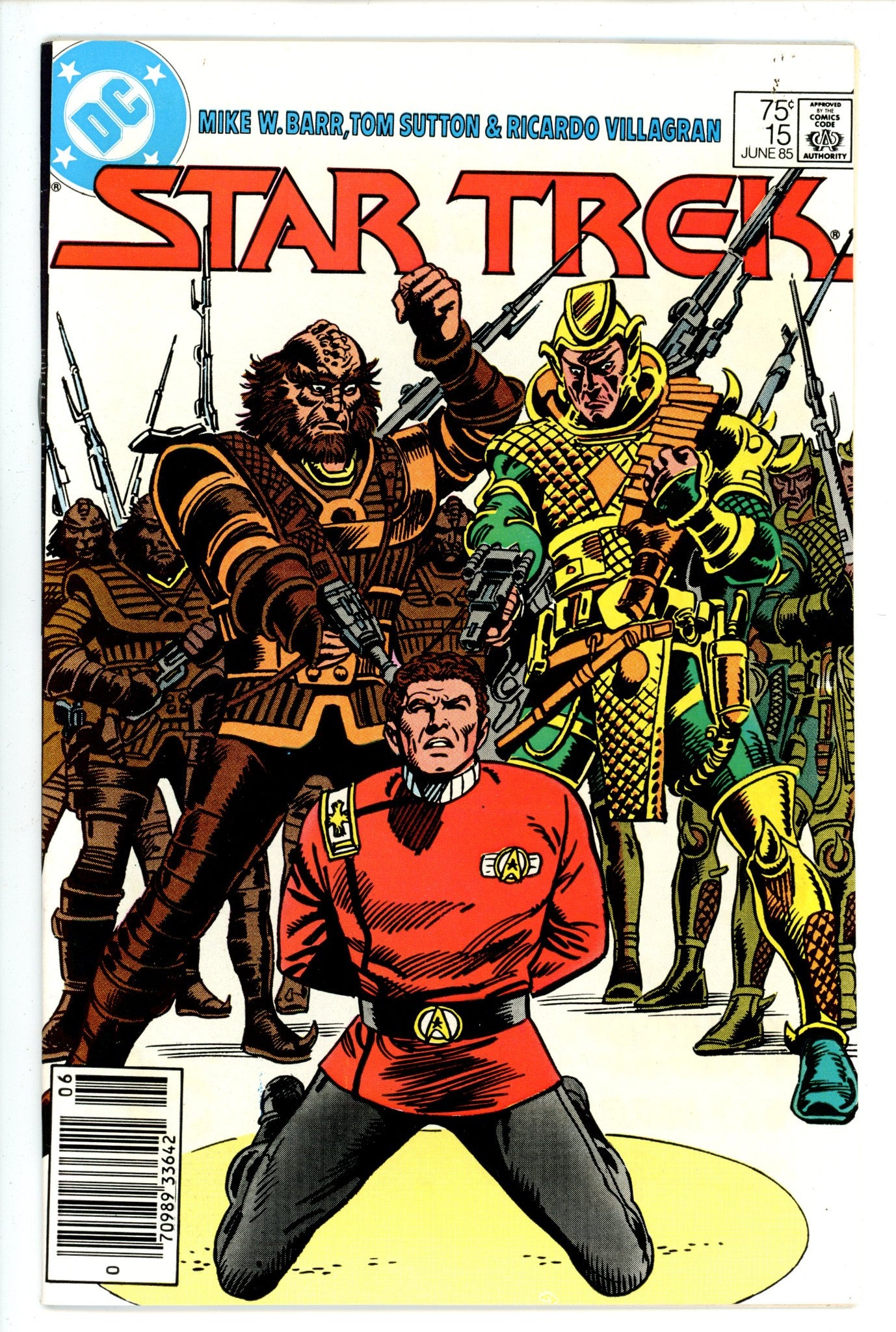 Star Trek Vol 1 15 Newsstand (1985)