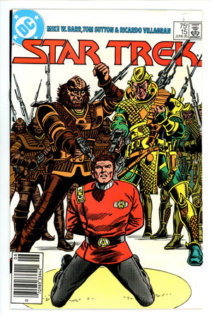 Star Trek Vol 1 15 Newsstand (1985)