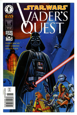 Star Wars: Vader's Quest 1 Newsstand VF+