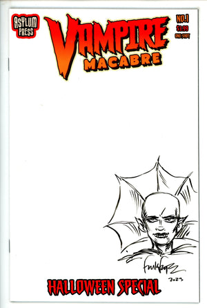 Vampires Blood Shot 1 Blank Variant (2023)