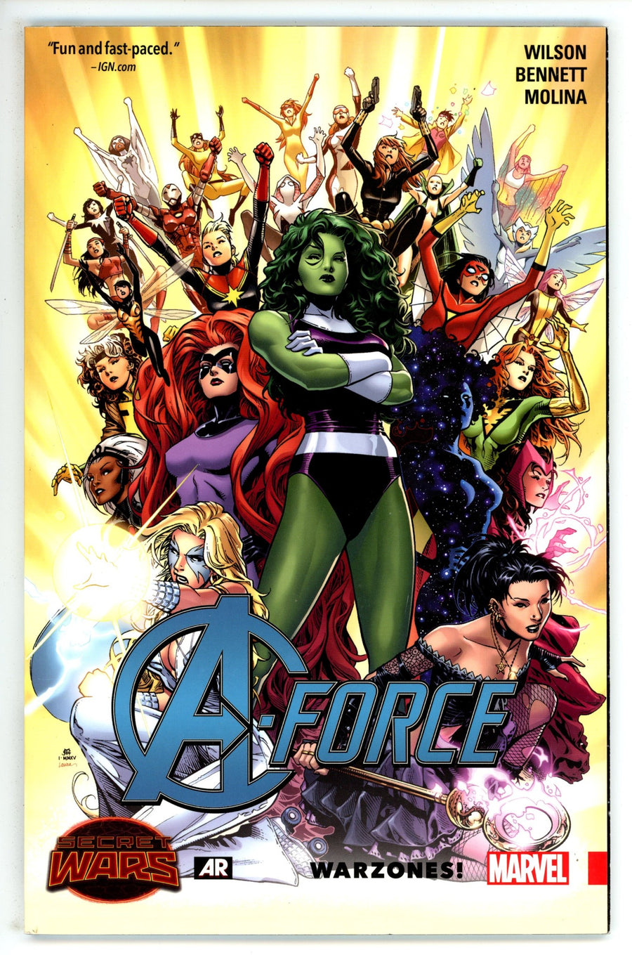 A-Force Vol 0 Warzones! TPB