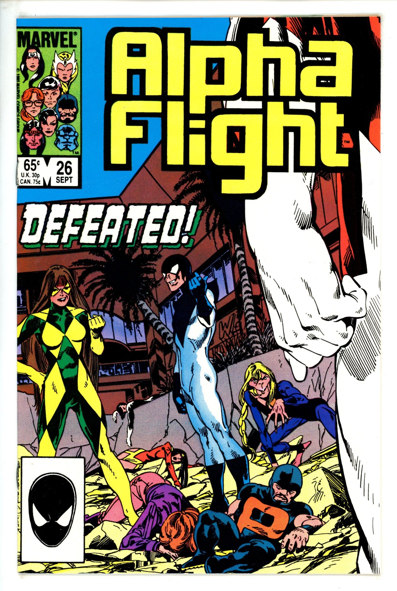Alpha Flight Vol 1 26 (1985)
