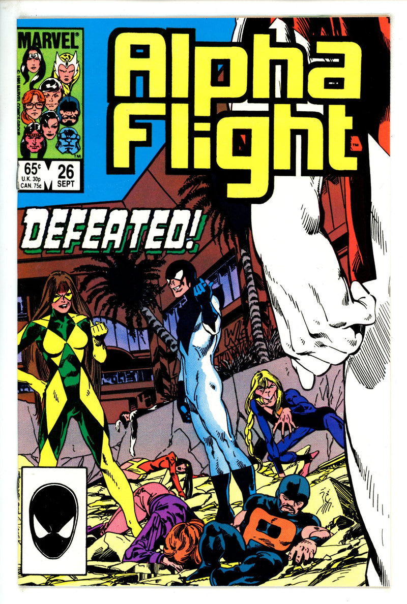 Alpha Flight Vol 1 26 (1985)