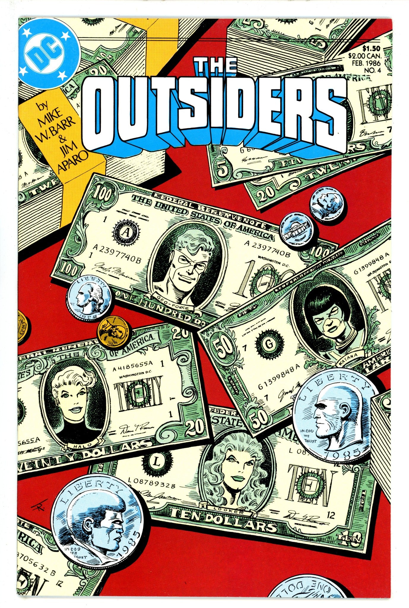 The Outsiders Vol 1 4 (1985)
