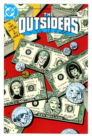 The Outsiders Vol 1 4 (1985)