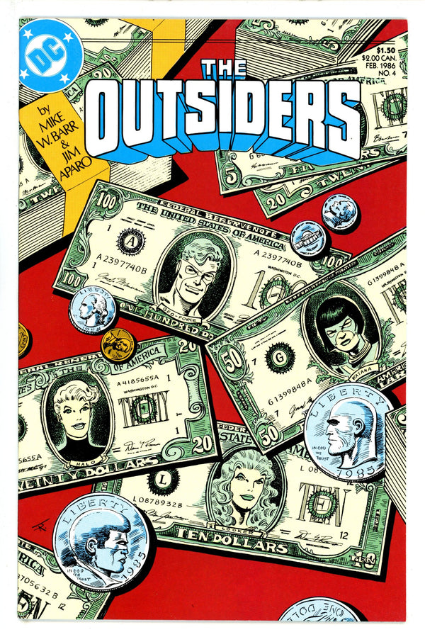 The Outsiders Vol 1 4 (1985)