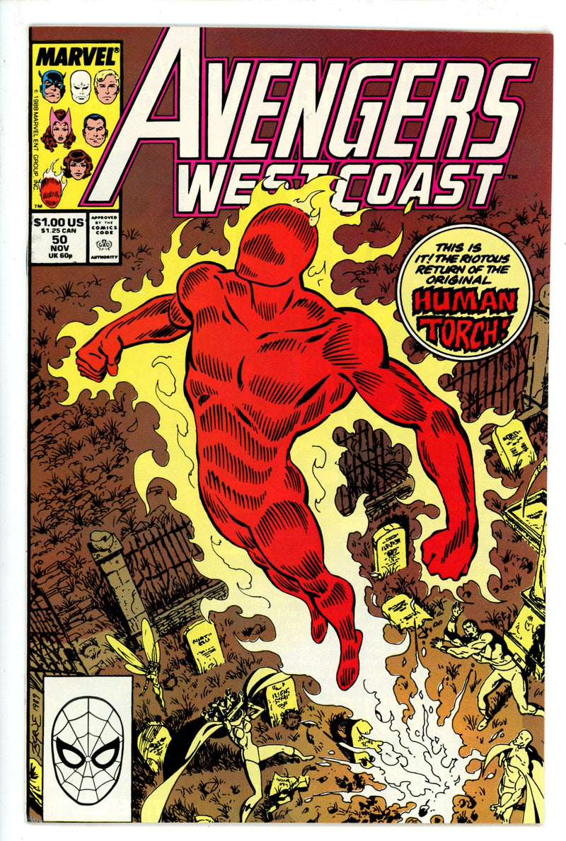 Avengers West Coast Vol 2 50