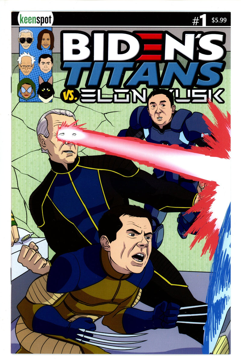 Bidens Titans Vs Elon Musk 1 Joe Pete Andrew Variant (2023)