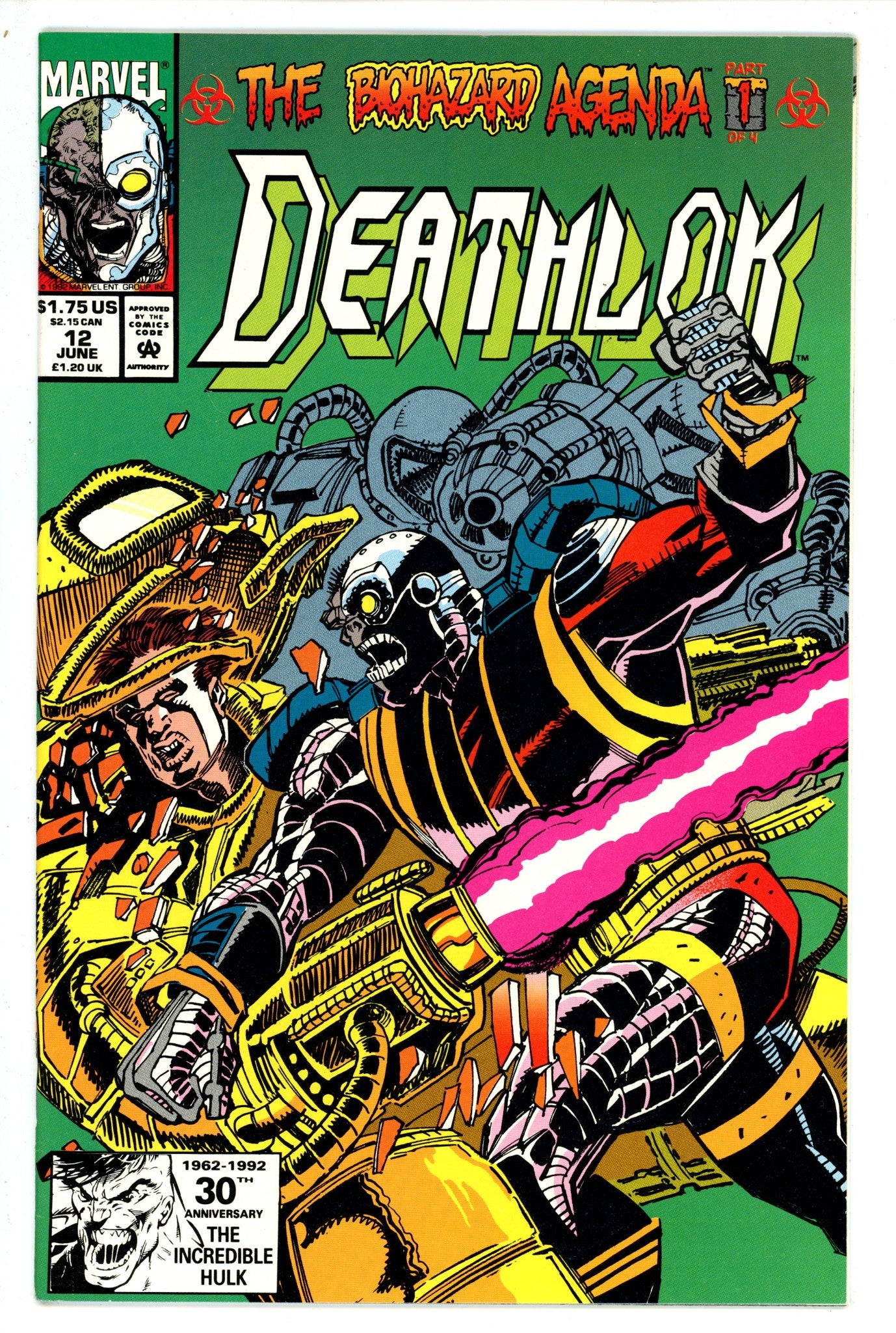 Deathlok Vol 2 12 (1992)