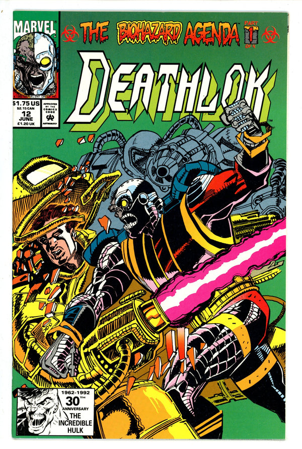 Deathlok Vol 2 12 (1992)
