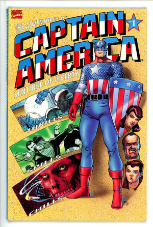 The Adventures of Captain America 1 Newsstand (1991)