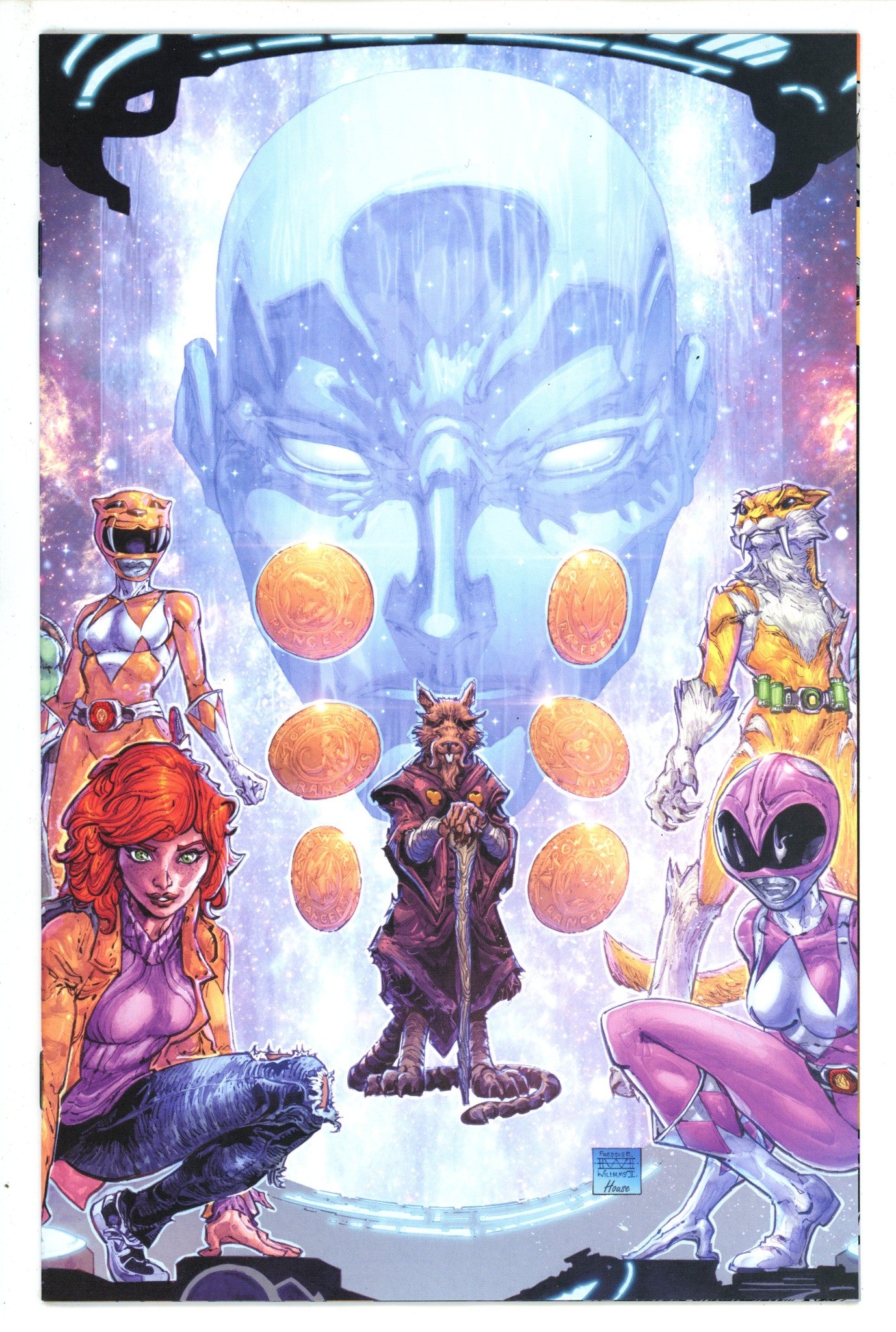 Mighty Morphin Power Rangers / Teenage Mutant Ninja Turtles II 3 Ii Virgin Exclusive Variant (2023)