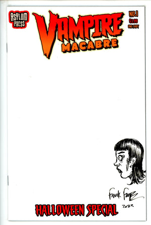 Vampires Blood Shot 1 Blank Variant (2023)