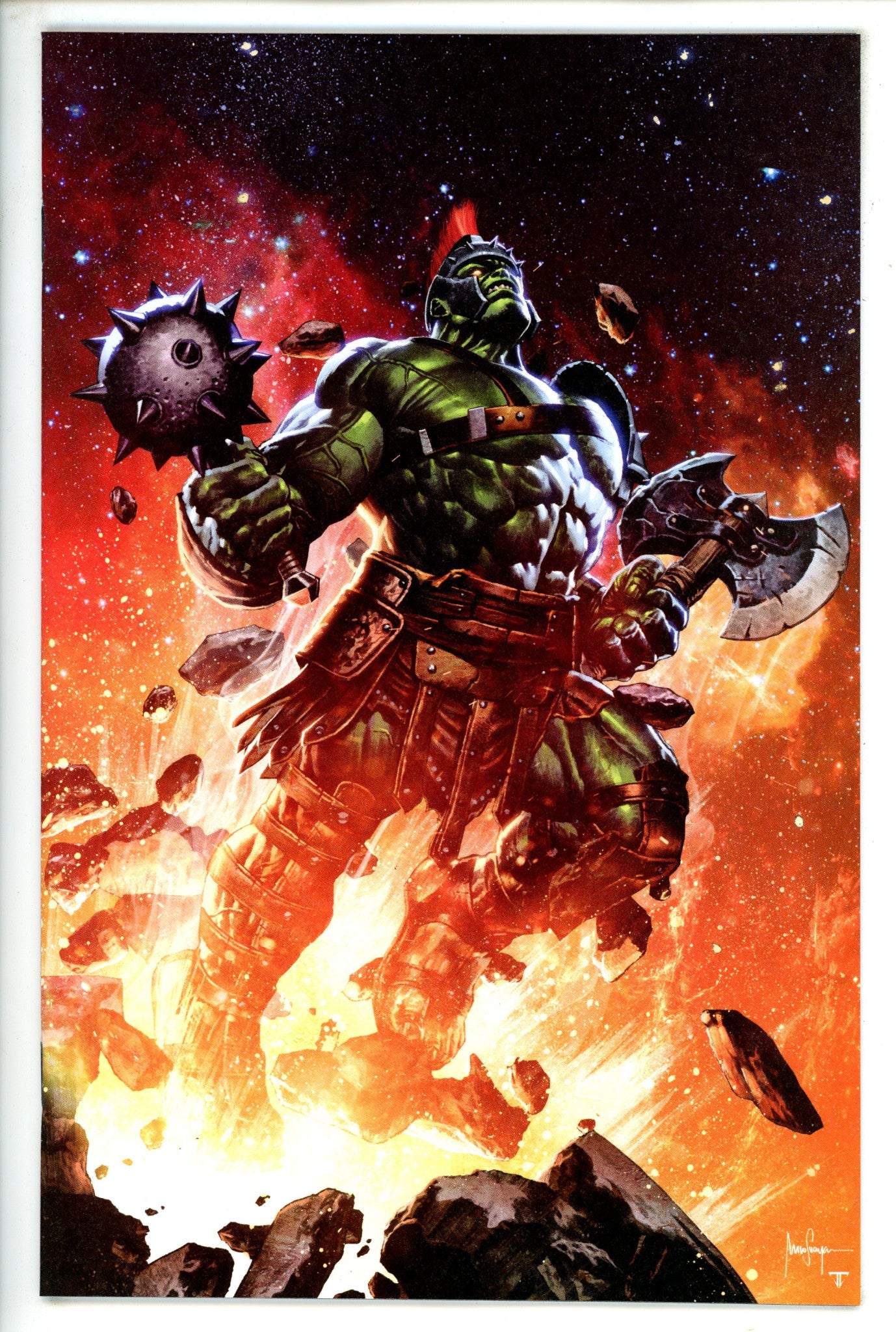 Planet Hulk Worldbreaker 1 Suayan Virgin Exclusive Variant (2022)