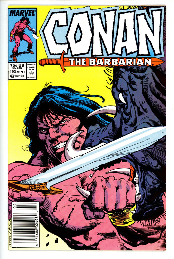 Conan the Barbarian Vol 1 193 Newsstand