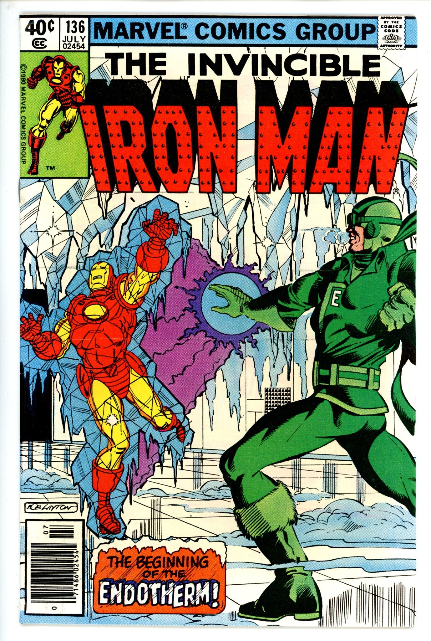Iron Man Vol 1 136 Newsstand
