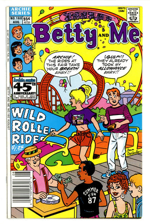 Betty and Me 160 Canadian Price Variant FN+ (1987)