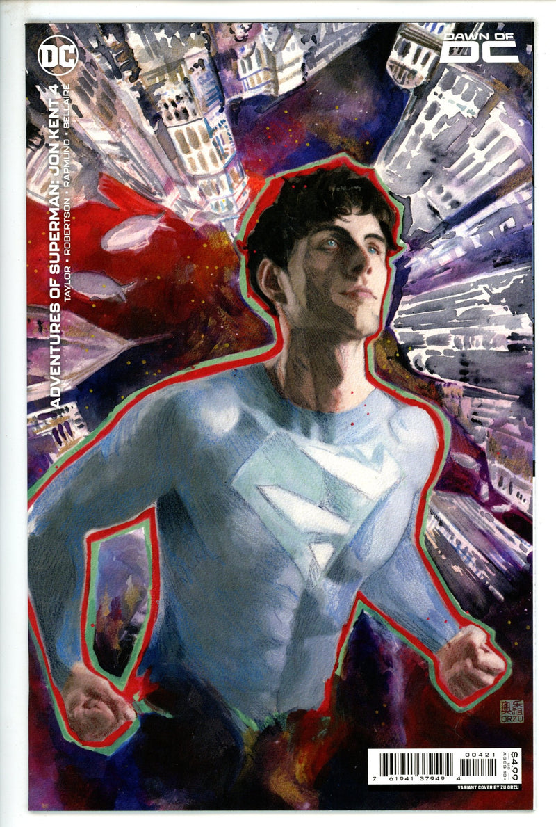 Adventures Of Superman Jon Kent 4 Orzu Variant (2023)