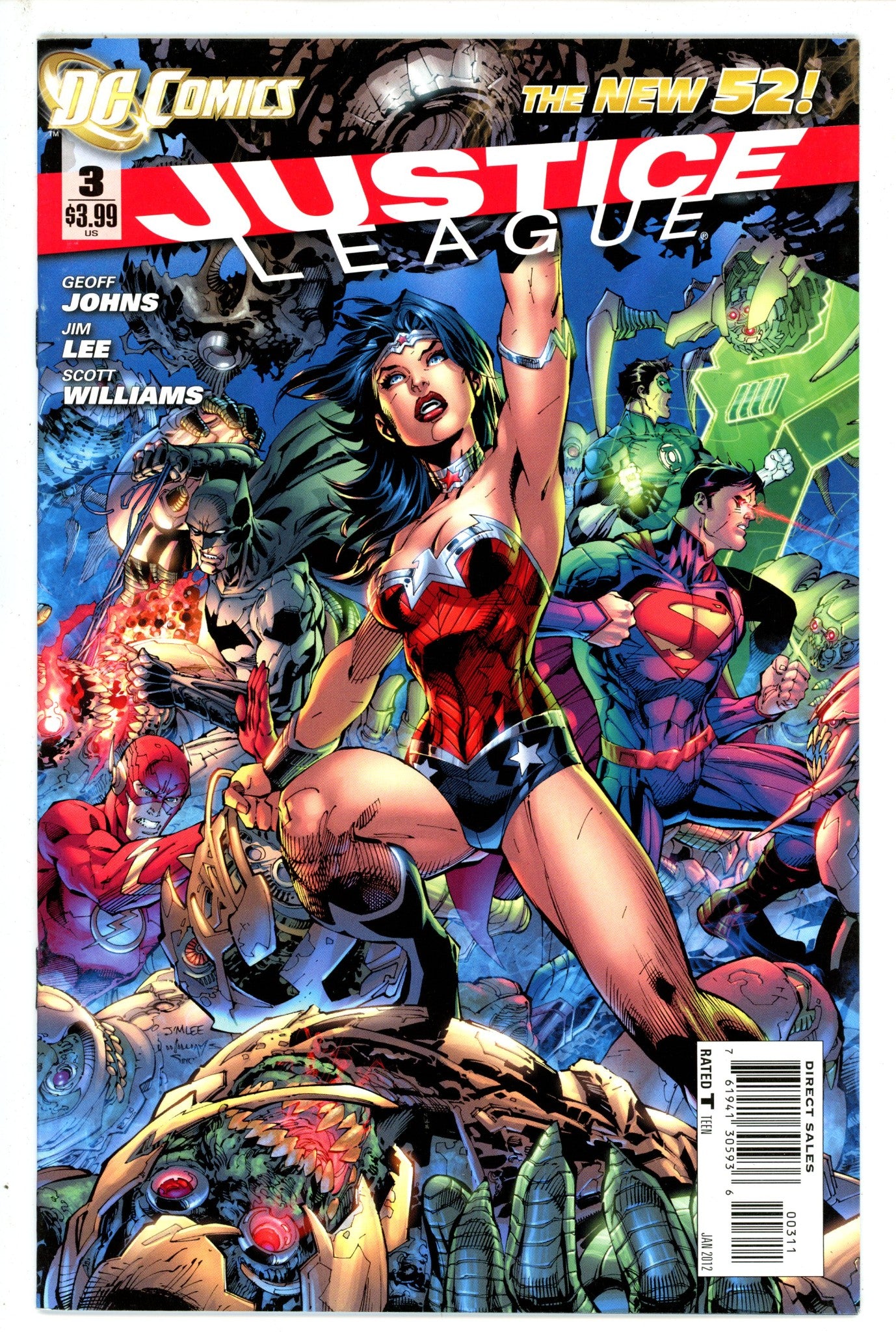 Justice League Vol 1 3 (2011)