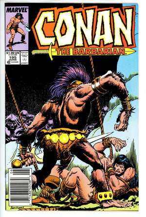 Conan the Barbarian Vol 2 195 Newsstand
