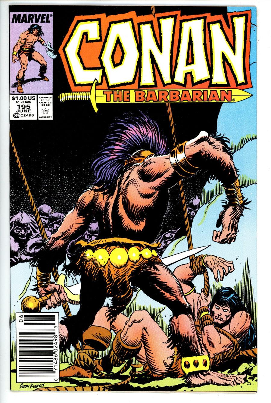 Conan the Barbarian Vol 2 195 Newsstand