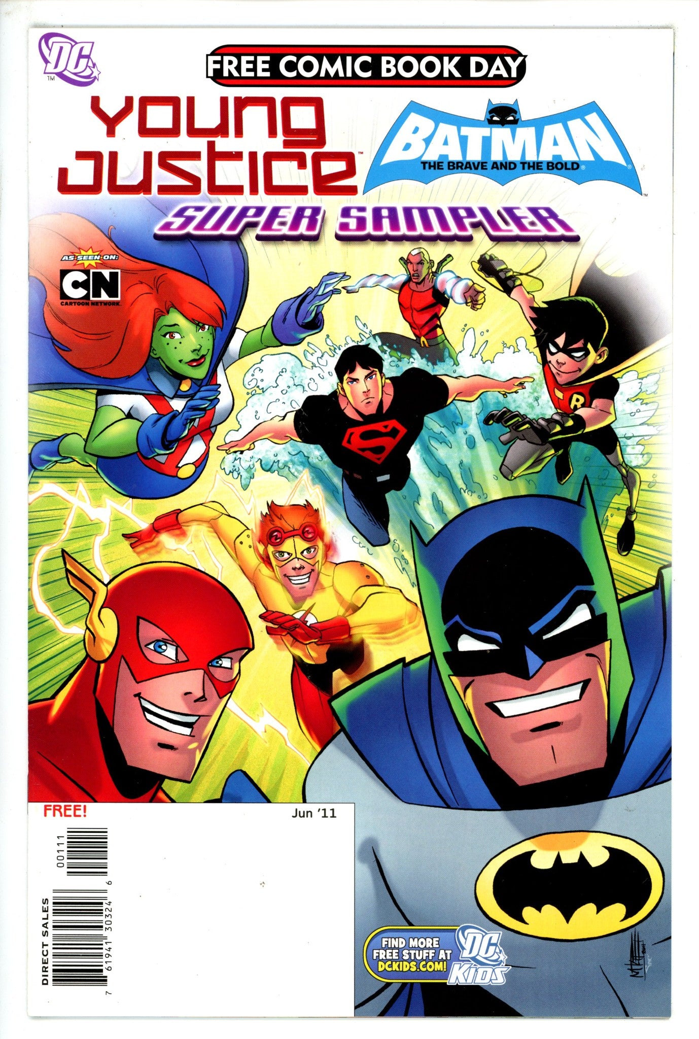 FCBD 2011 Young Justice Batman BB Super Sampler 1