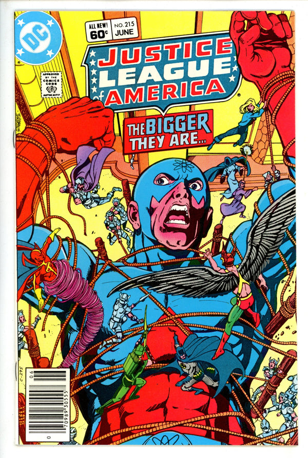 Justice League of America Vol 1 215 Newsstand