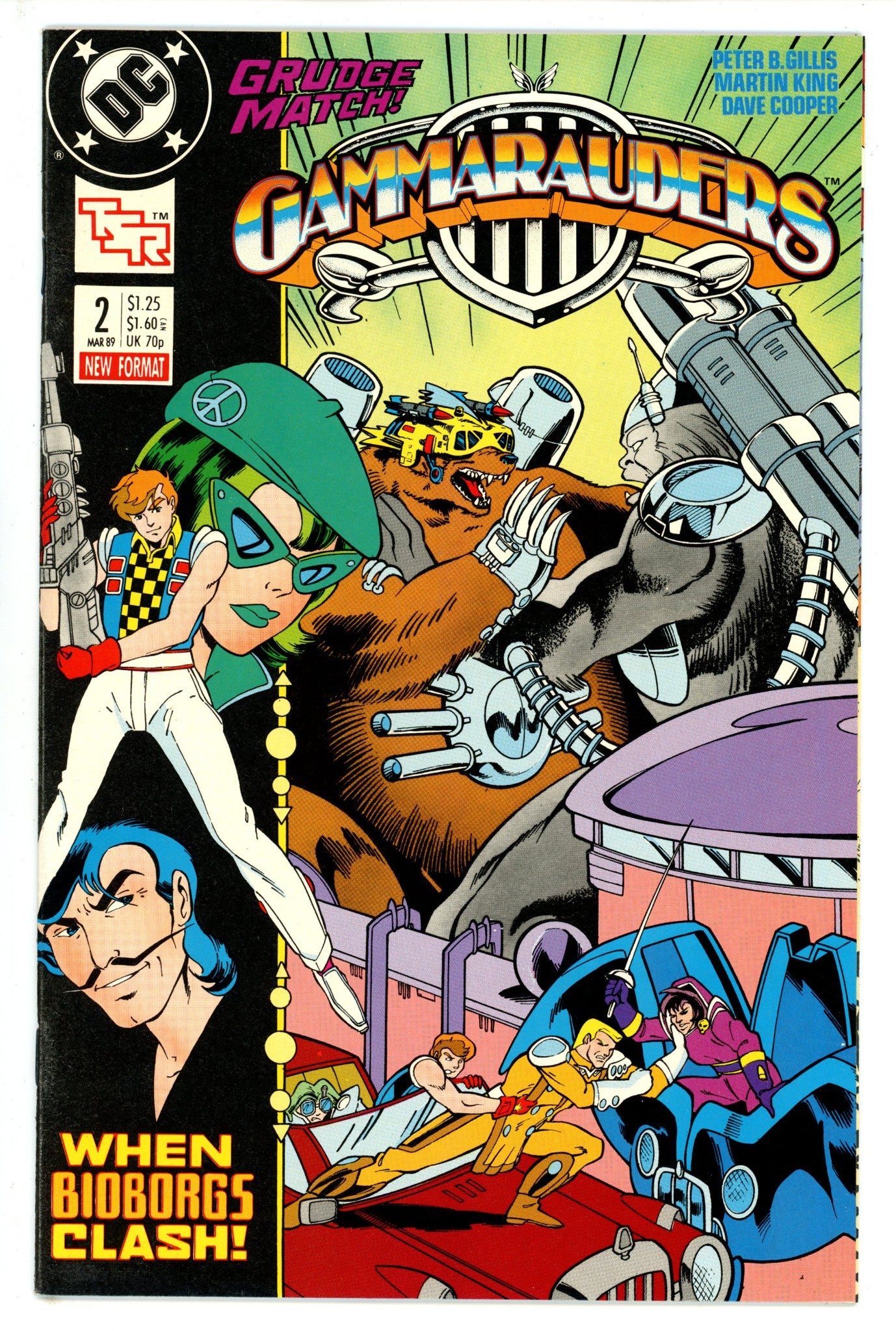Gammarauders Comic Book 2 (1989)