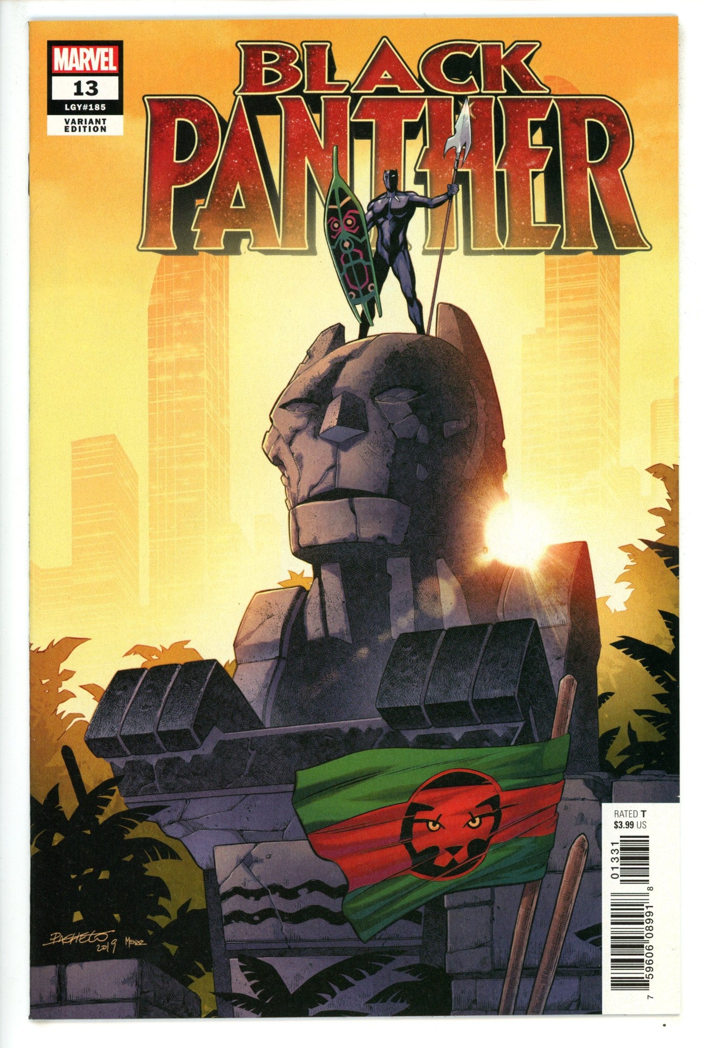 Black Panther Vol 7 13 (185) Pacheco Variant VF+
