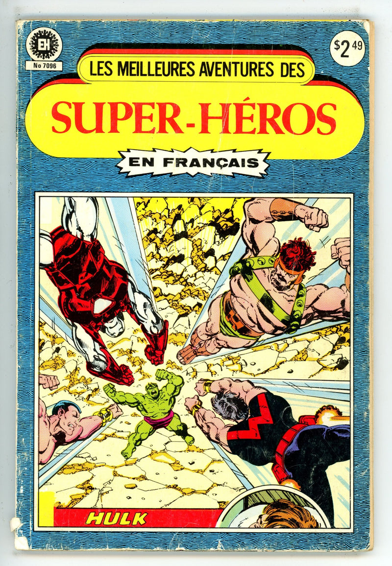 Les Meilleures Aventures Des Super-Heros 7096 TPB GD/VG