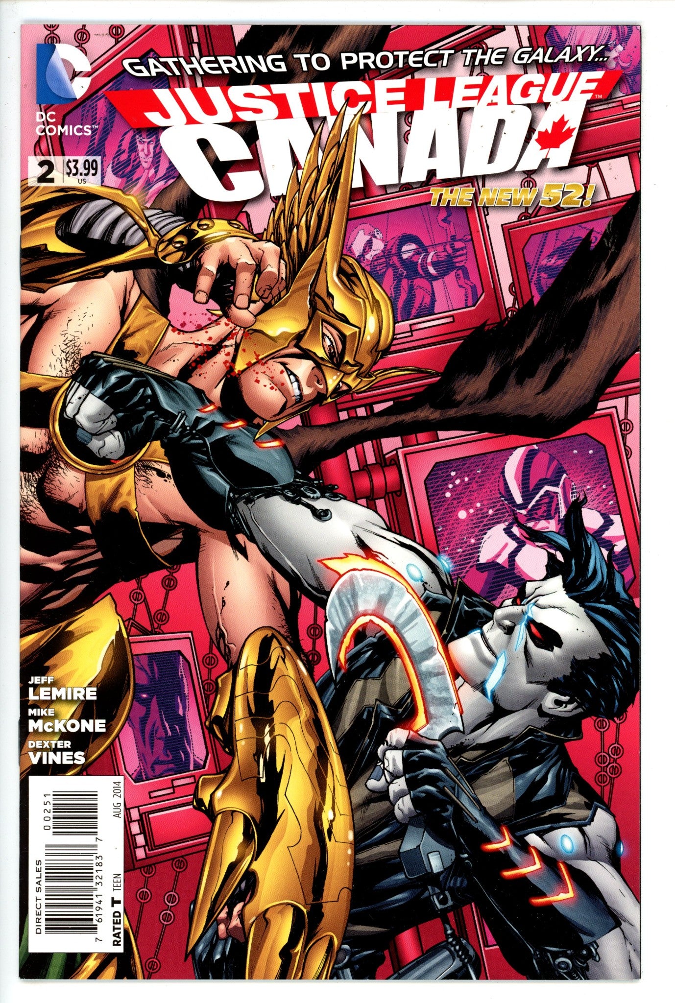 Justice League United 2 Mckone Variant